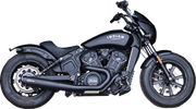 2-into-1 Grand National Exhaust System - Black - 50-State