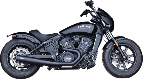 2-into-1 Grand National Exhaust System - Black - 50-State