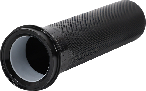 Throttle Tube - Knurled - 1" - TBW - Black