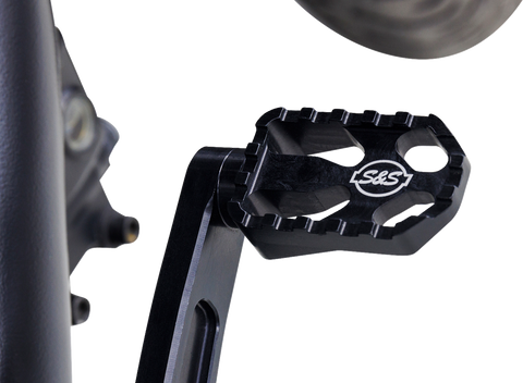 Brake Pedal - Mid-Mount - Black