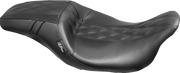 Outcast GT-2 Seat - Full-Length - w/o Backrest - Black Double Diamond - Perforated - FL '08-'23