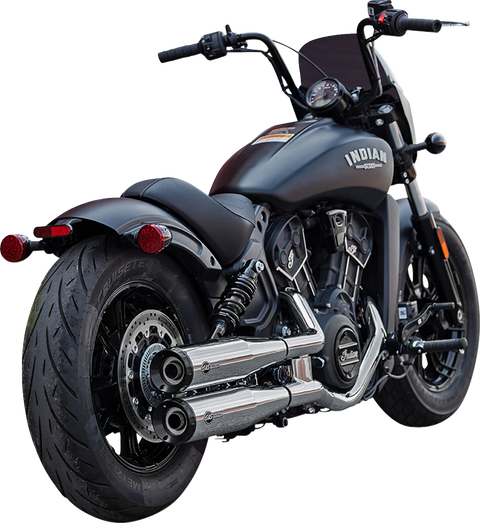 Grand National Slip-On Mufflers - Chrome - 50-State