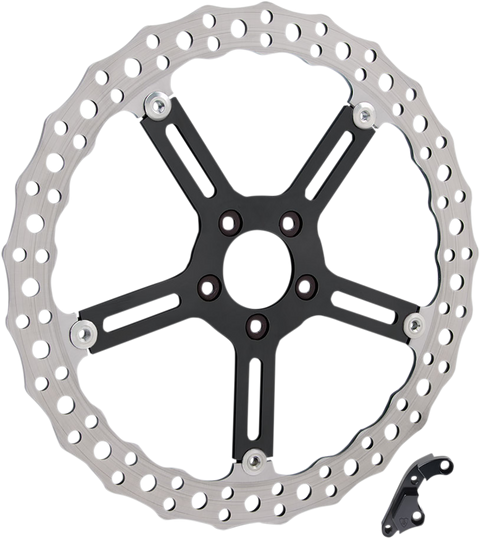 Jagged Brake Rotor - 15" - Left - Hub-Mount