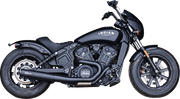 2-into-1 Grand National Exhaust System - Black - Race Only