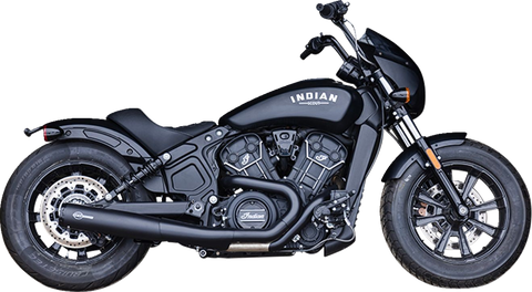 2-into-1 Grand National Exhaust System - Black - Race Only