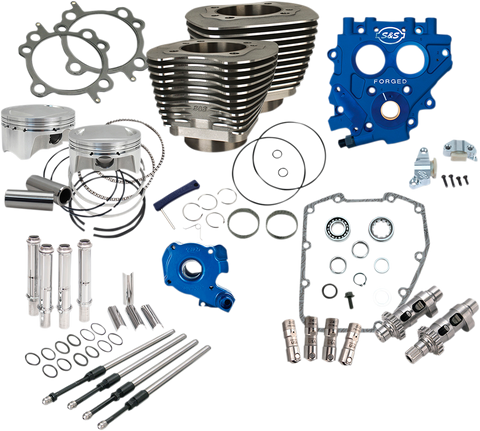100" Power Package - 585CE - Chain Drive - Wrinkle Black - Twin Cam 88