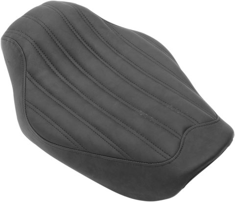 Knuckle Solo Seat - Ribbed - Black - FXD &