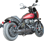 2-into-1 Qualifier Exhaust System - Guardian Black - 49-State - Indian Chief