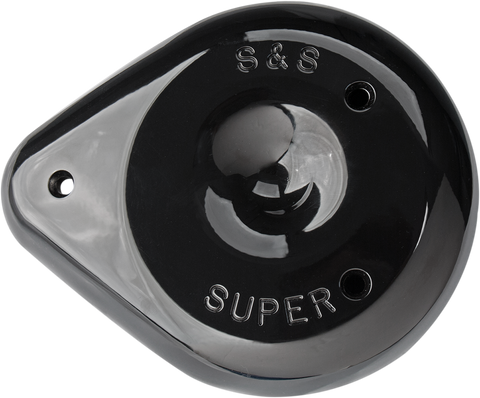 Teardrop Air Cleaner Cover - Gloss Black