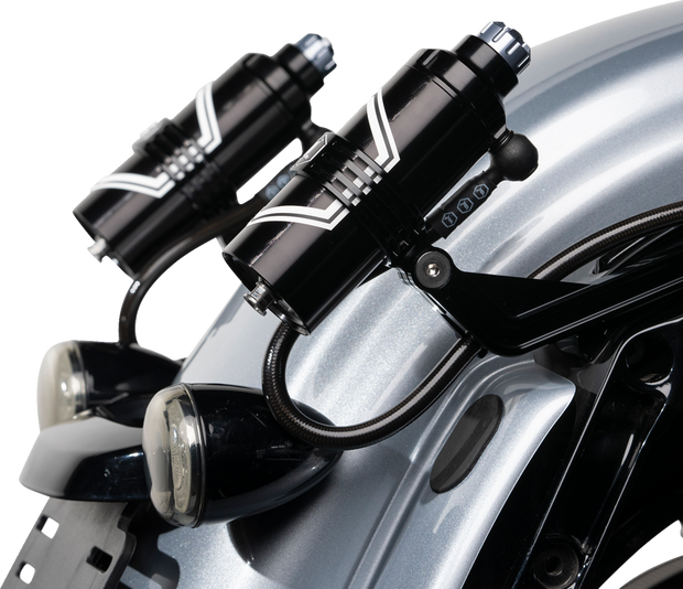 REVO ARC Billet Remote Reservoir External Mounts