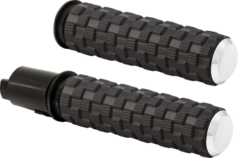 Air Trax Grips - TBW - Chrome