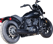 2-into-1 Grand National Exhaust System - Black - Race Only