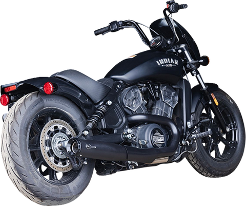 2-into-1 Grand National Exhaust System - Black - Race Only