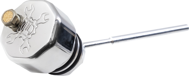 Vented Dipstick - Polished - Touring