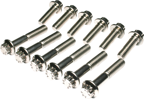 Fastener Kit - Rocker Cover - 12-Point/Dress-Up - Twin Cam