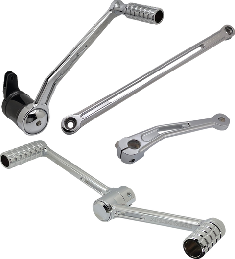 SpeedLiner Foot Control Kit w/ Heel/Toe Shifter - Chrome