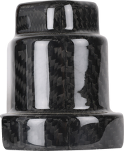 Cover Steering Lock - Gloss Weave Carbon Fiber