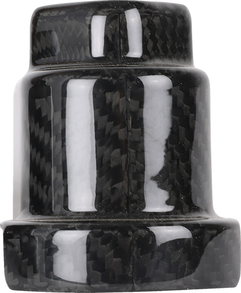 Cover Steering Lock - Gloss Weave Carbon Fiber