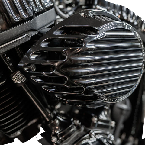 Rough Craft Air Cleaner Kit - Black