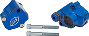 Billet Head Breather Kit - Anodized Blue - M8
