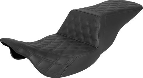 Tour Step-Up Seat - Full Lattice Stitch - Black - FL &