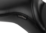 Maverick Seat - with Backrest - Smooth - Black - FLH/FLT '23-'24