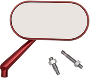 Mirror - Side View - Oval - Red - Right