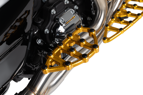 MX Passenger Floorboards - Gold