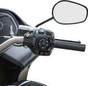 Throttle Tube - Smooth - 1" - Touring TBW - Black