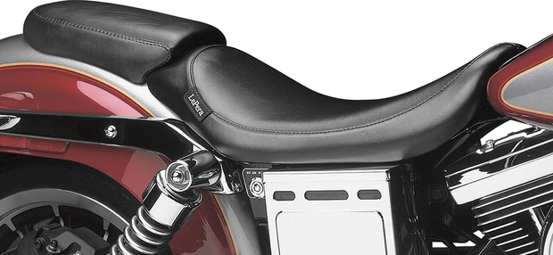 Bare Bones Pillion Pad - Smooth - Black - FL/FXD &