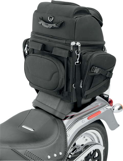 Backseat/Sissy Bar Bag - Black
