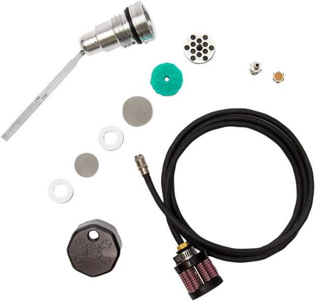 Vented Dipstick - Black - &