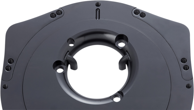 Replacement Breather Bolt Cover Plate - Inverted/Method/Clear Tear/Sidekick - Left - Black