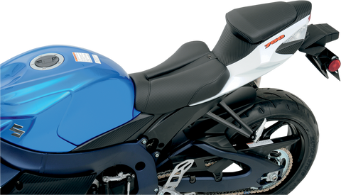Gel Channel™ Track Carbon Fiber Sport Seat - Black - GSXR 600/750
