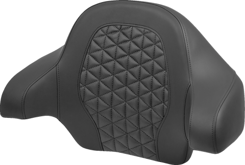 Tour-Pak® Backrest Pad - Tri-Gripper - FLH/FLT &