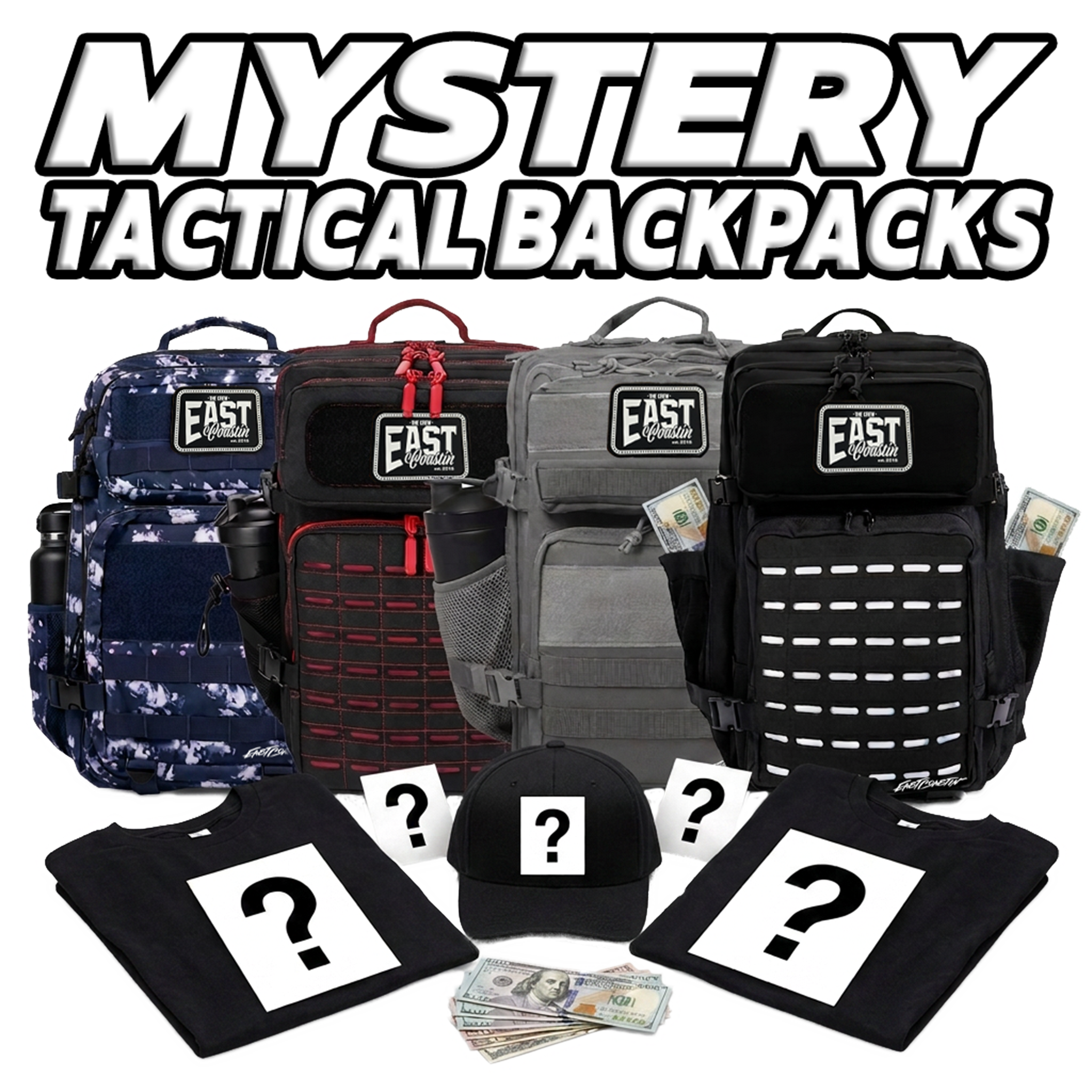 G16 MEGA Mystery Tactical Backpack • 500 - 1,000 Entries