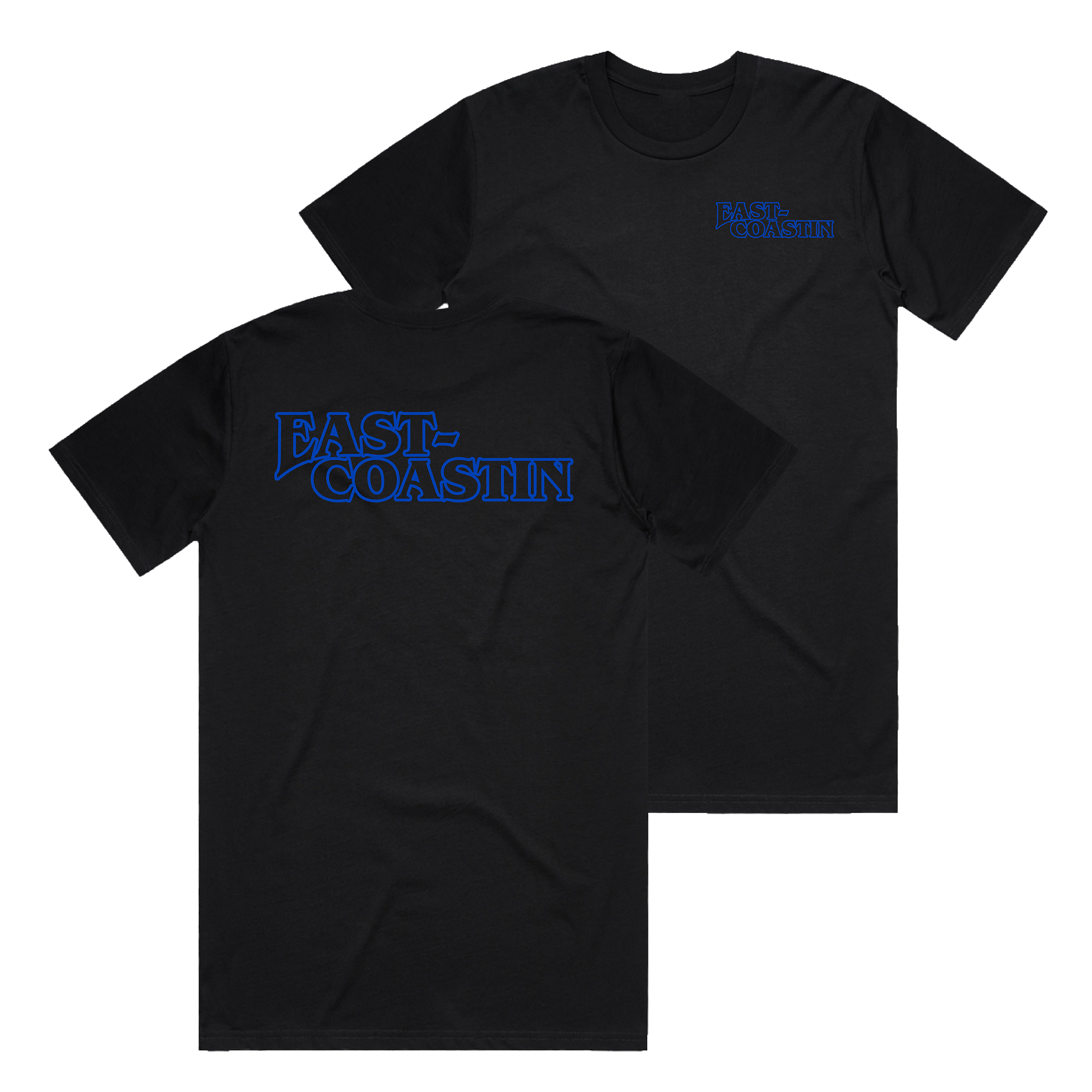 ST Tee Black & Blue