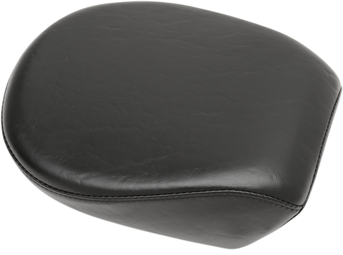 Bare Bones Pillion Pad - Deluxe - Smooth - Black - FLHT &