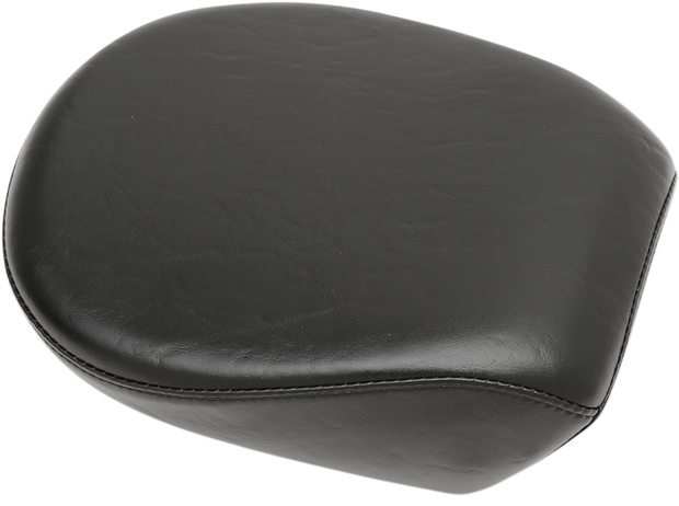 Bare Bones Pillion Pad - Deluxe - Smooth - Black - FLHT &