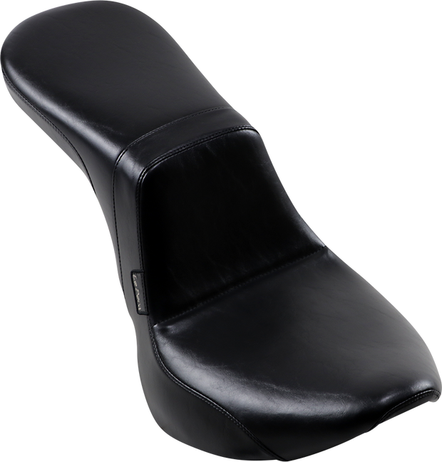 Daytona 2-Up Seat - Without Backrest - Smooth - Black - FX/FL &