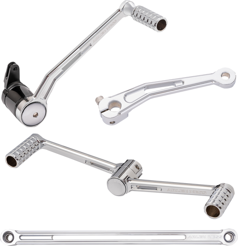 SpeedLiner Foot Control Kit w/ Heel/Toe Shifter - Chrome
