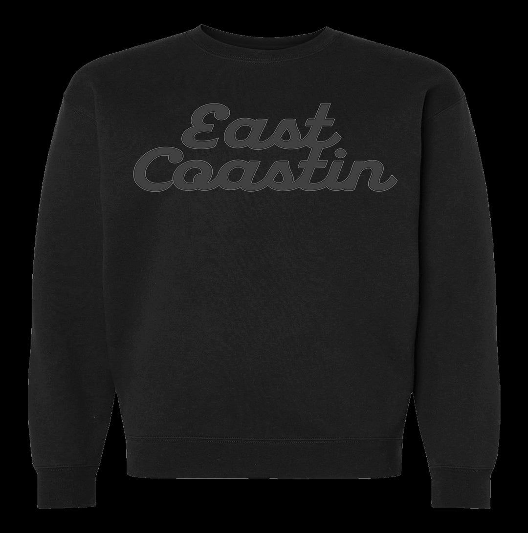 Limited Edition 2025 Black on Black Crewneck | Eastcoastin Long