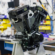 V124 Long Block Engine - Black Edition - Big Twin | Custom Chasis w/Alternator-Style Primary