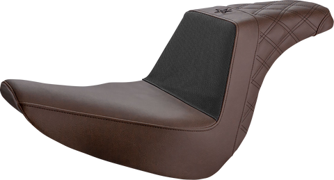 Unknown Industries Seat - Front Carbon Fiber/Black Gripper Lumbar/Rear Lattice - FL/FX &