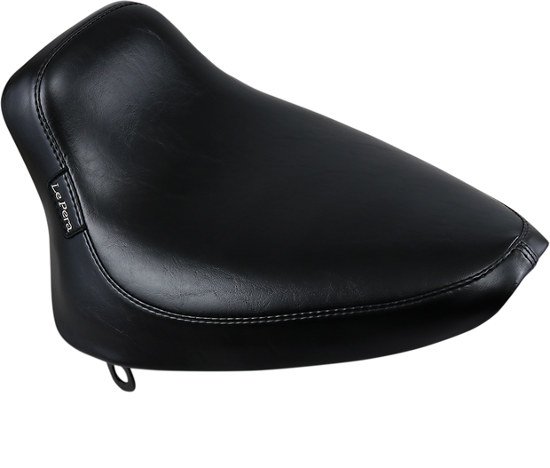Silhouette Solo Seat - Smooth - Black - Softail &