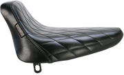 Bare Bones Solo Seat - Diamond Stitch - Black - Softail '84-'99