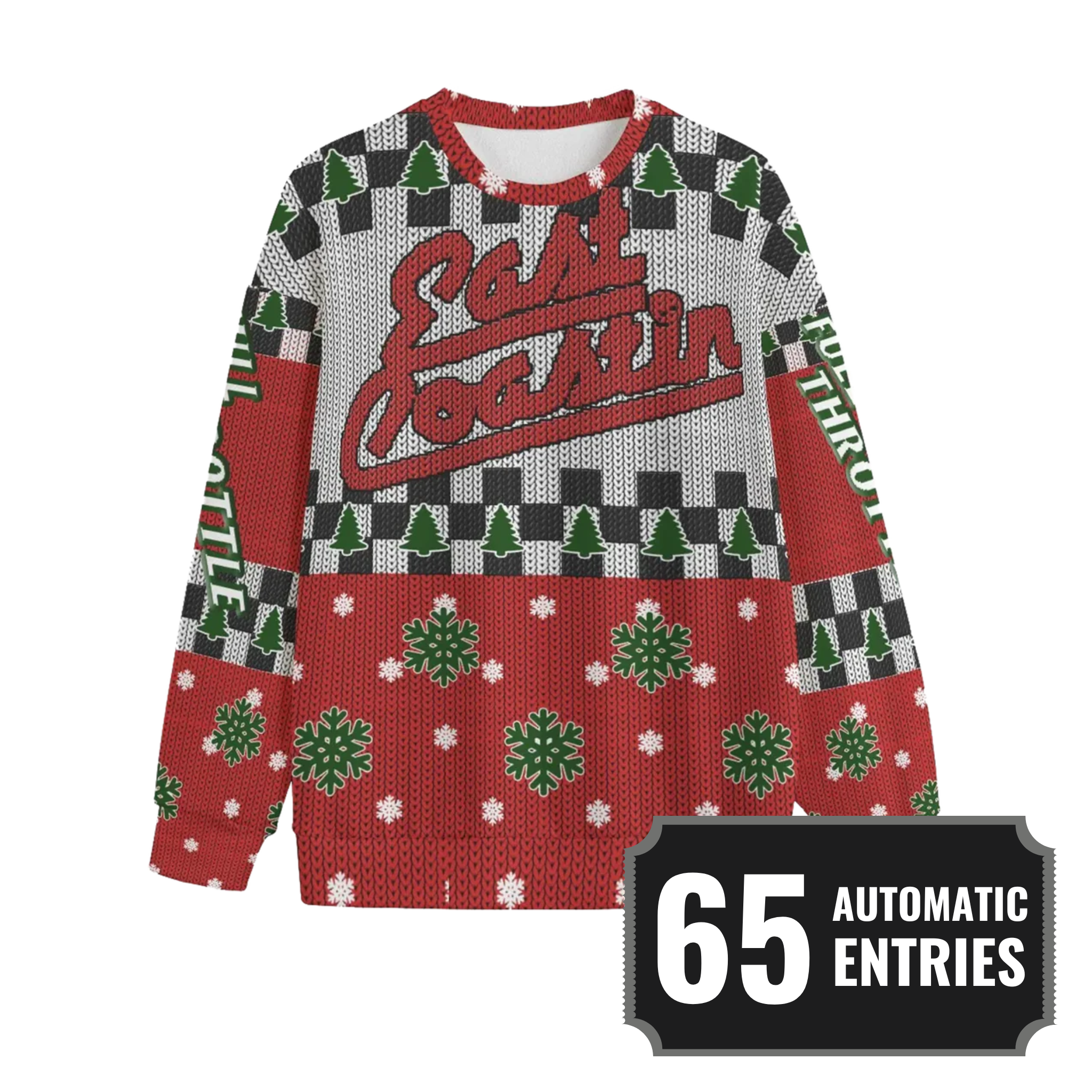 Full Throttle Ugly Sweater