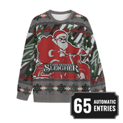 Two Wheel Slaeigher Ugly Sweater