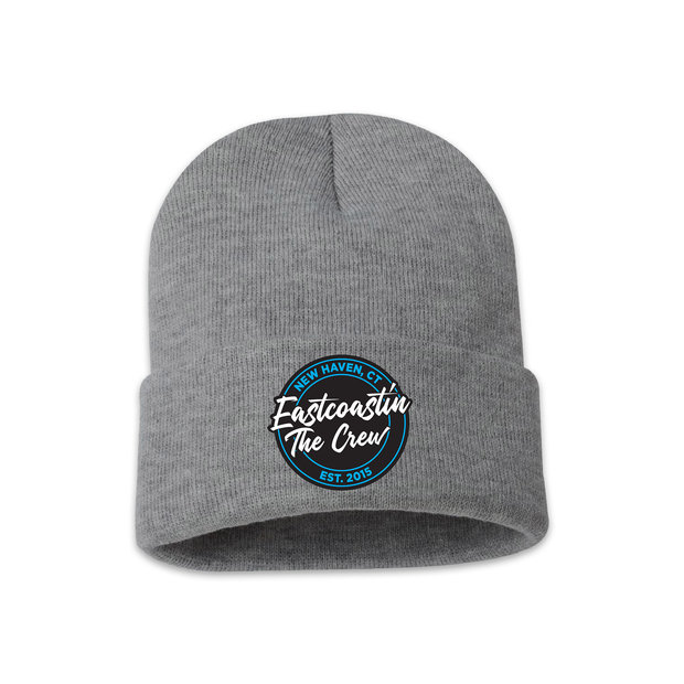 Blue & Grey The Crew Beanie